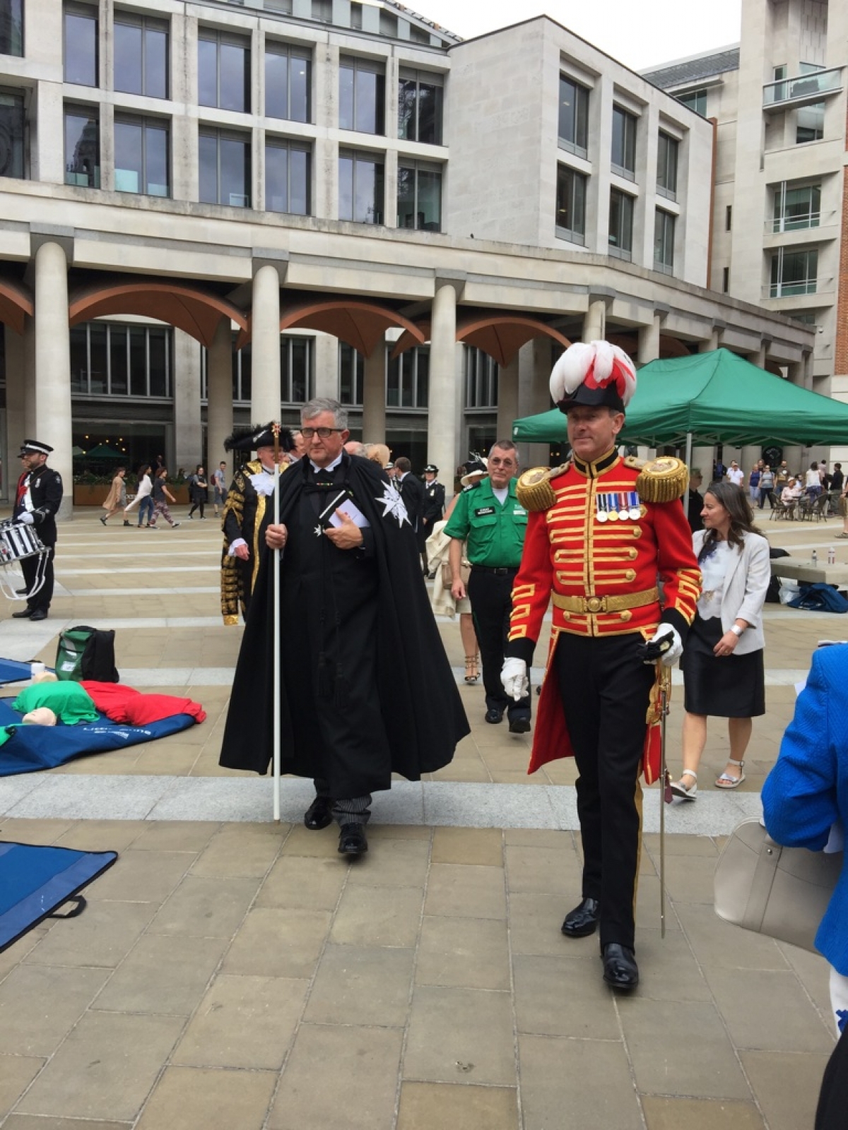 Order of St John annual service of Commemoration and Re-dedication St Paul's Cathedral