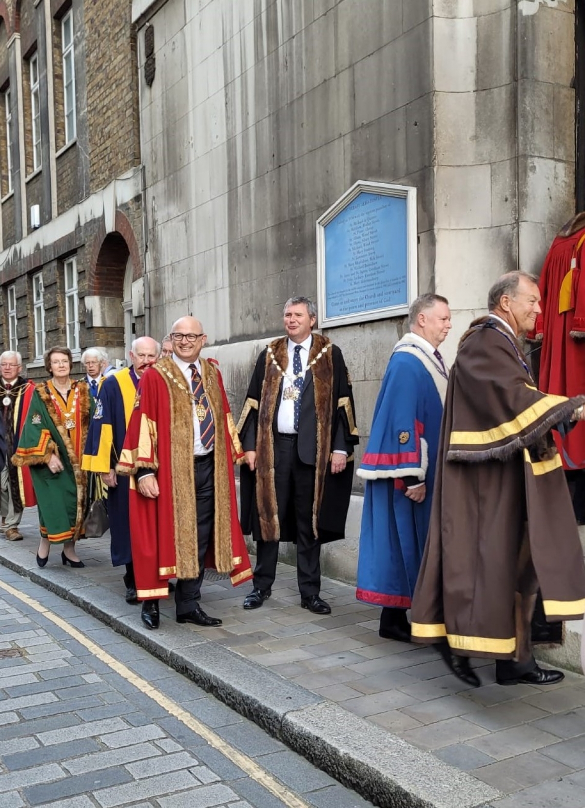 The Worshipful Company of Fletchers 650th Anniversary Service Church of St Vedast-alias-Foster