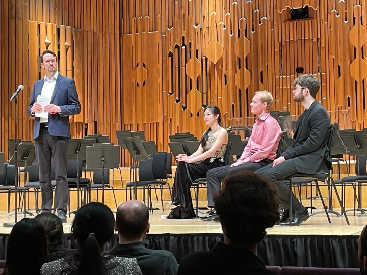 Guildhall School Gold Medal 2022 – Barbican Hall 