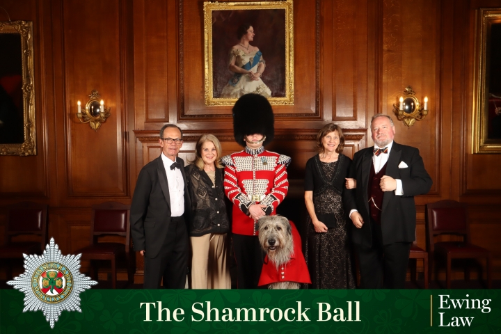 The Shamrock Ball - Irish Guards Merchant Taylor's Hall